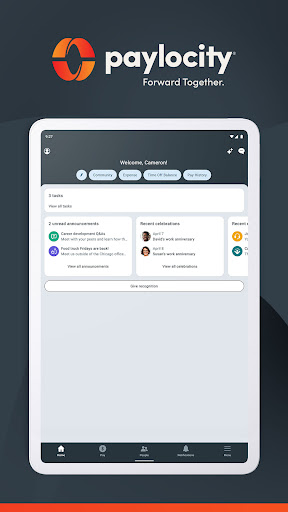 Paylocity Screenshot 8