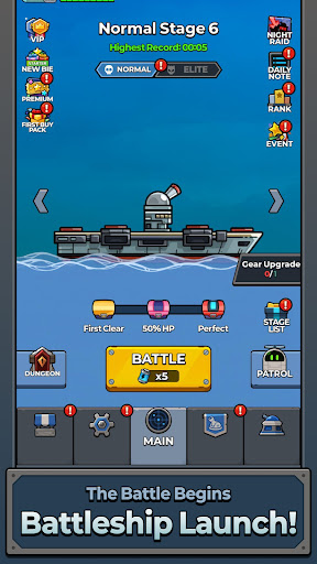 BattleShip Go: Monster Wave Screenshot 1
