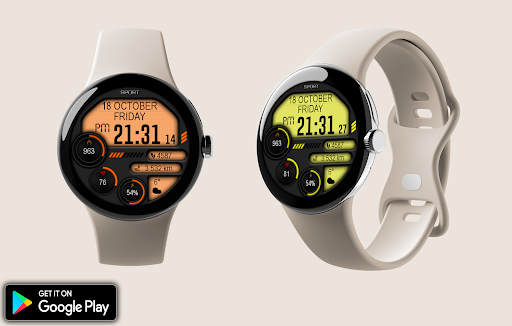 Digital Iwasa Watch Face Screenshot 11