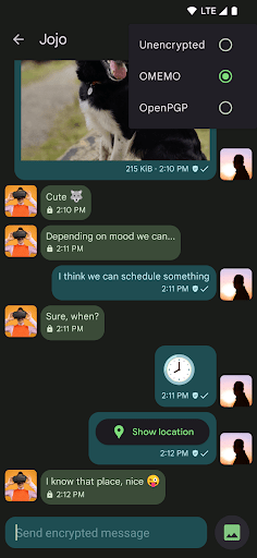 Conversations (Jabber / XMPP) Screenshot 4