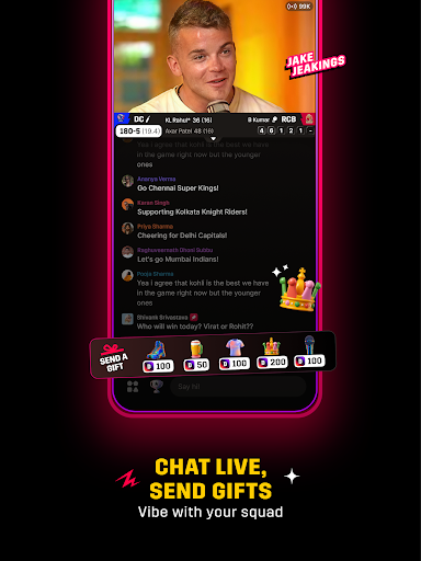 Dream11: Sports Watch Along Screenshot 9