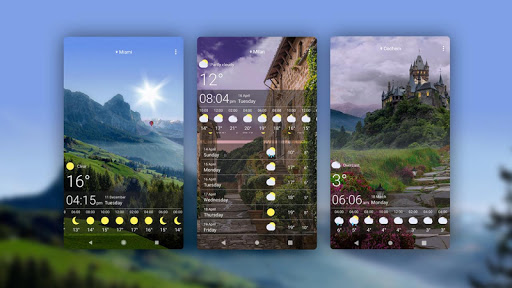 Weather Live Wallpapers Screenshot 1