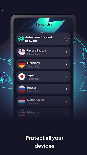 HyperFast VPN-Private Internet Screenshot 4