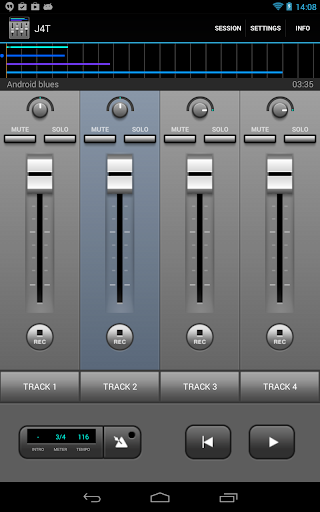 J4T Multitrack Recorder Screenshot 9