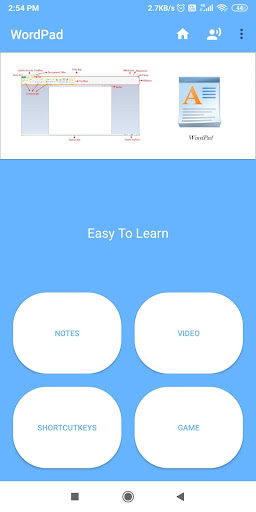 WordPad - Easy To Learn Screenshot 1