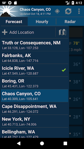 NOAA Weather Unofficial (Pro) Screenshot 3