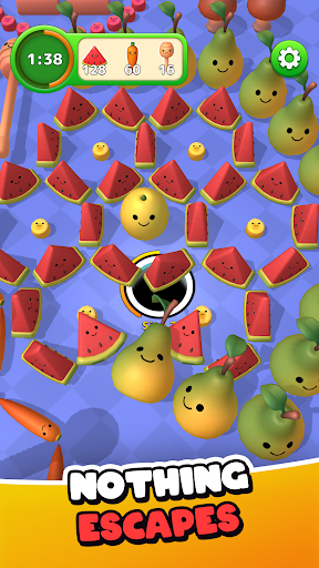 Jelly Hole: Roll & Eat Pals Screenshot 1