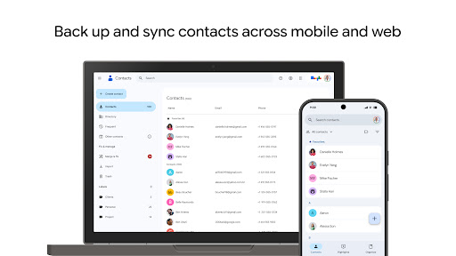 Contacts Screenshot 2