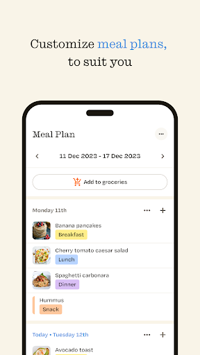 ReciMe: Recipes & Meal Planner Screenshot 3