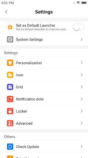 X Launcher Pro Screenshot 2