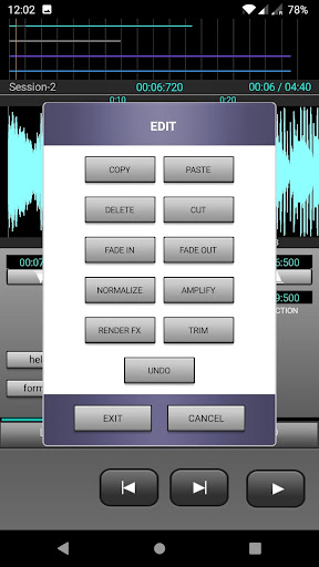 J4T Multitrack Recorder Screenshot 2
