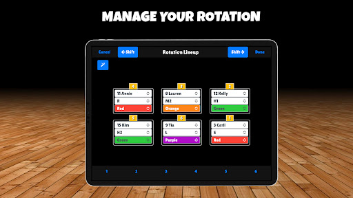 Volleyball Rotations Screenshot 8