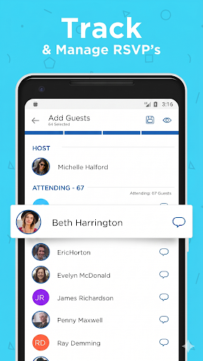 ZEvents Invite Maker Hobnob Screenshot 4
