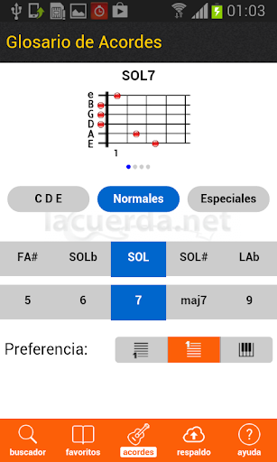 Latin Chords (LaCuerda PRO) Screenshot 1