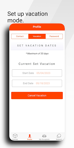 Parcel Pending Screenshot 2