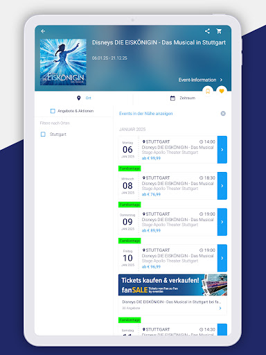 EVENTIM DE: Tickets for Events Screenshot 16
