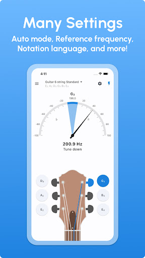 Guitar Tuner - LikeTones Screenshot 9