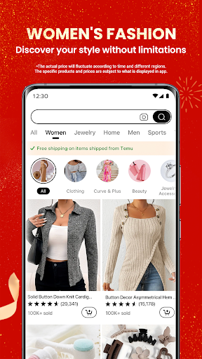 Temu: Shop Like a Billionaire Screenshot 1