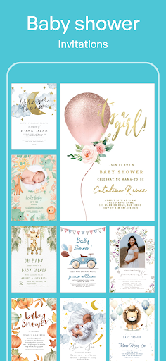 Invitation Maker: Cards & RSVP Screenshot 8