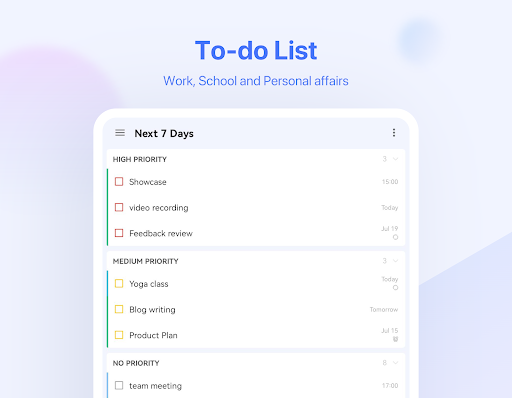 TickTick:To Do List & Calendar Screenshot 2