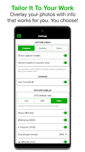 Solocator - GPS Field Camera Screenshot 2