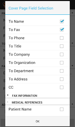 FaxCover Pro Create Cover Page Screenshot 5