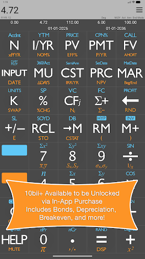 10bii Financial Calculator Screenshot 8