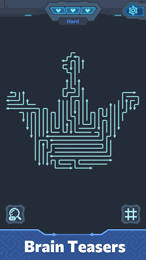 Neon Lines: Tap & Clear Screenshot 1