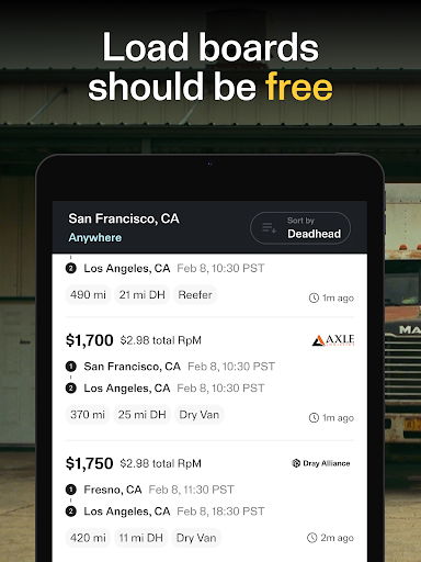 TruckSmarter Free Load Board Screenshot 8