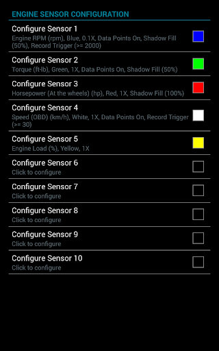 Realtime Charts for Torque Pro Screenshot 3