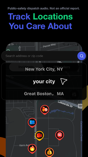 CrimeRadar: Dispatch Alerts Screenshot 1