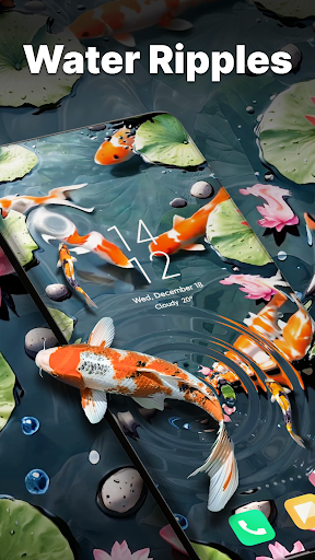 Ripple & 3D Live Wallpaper Screenshot 8