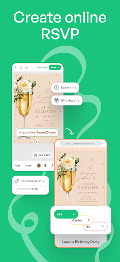 Invitation Maker: Cards & RSVP Screenshot 18