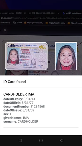 ID Card, Passport, Driver Lice Screenshot 1