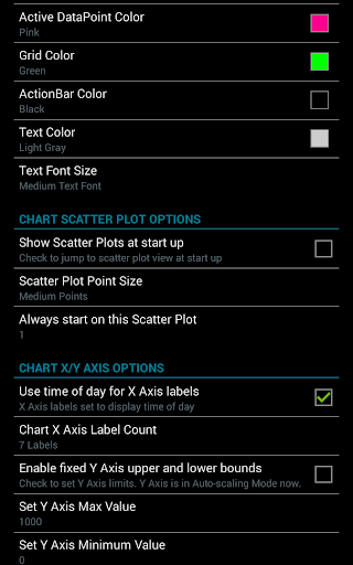 Realtime Charts for Torque Pro Screenshot 5