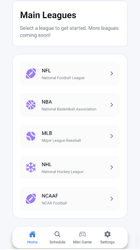 Live Scores : NFL NCAA NBA MLB Screenshot 5