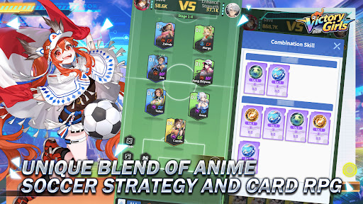 Victory Girls: Anime Soccer Screenshot 4