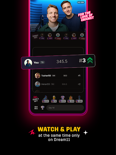Dream11: Sports Watch Along Screenshot 12