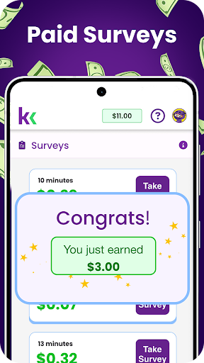KashKick: Get paid to have fun Screenshot 1