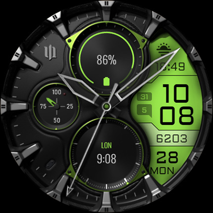 S4U Assen - Hybrid watch face Screenshot 3