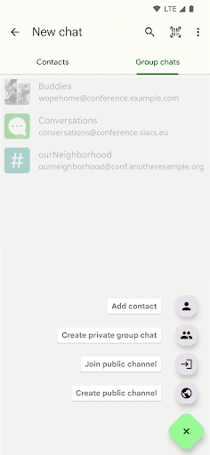 Conversations (Jabber / XMPP) Screenshot 9