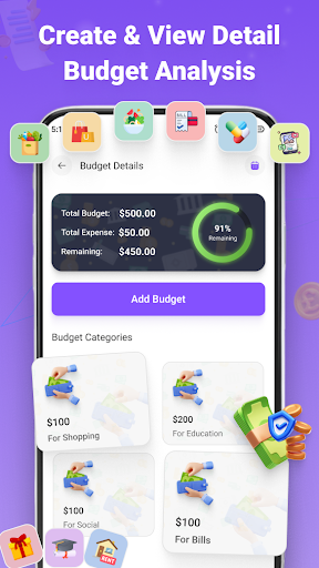 Money Tracker: Smart Budget Screenshot 3