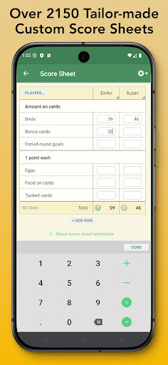 Board Game Stats Screenshot 2