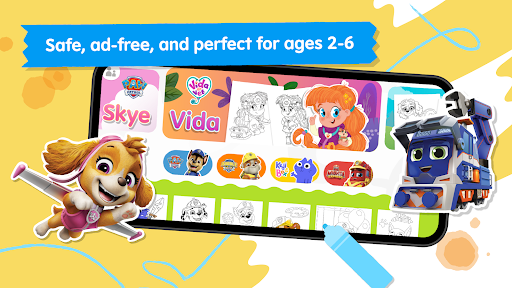 Crayon Club: Color PAW Patrol Screenshot 10