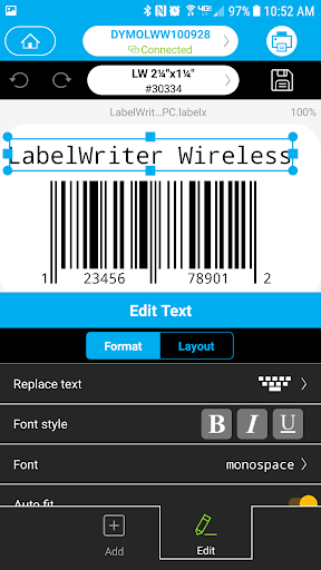 DYMO Connect Screenshot 5