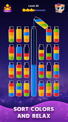Get Color - Water Sort Puzzle Screenshot 1