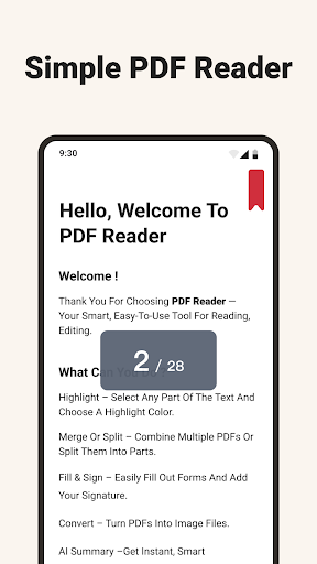 PDF Reader – Reader & Editor Screenshot 3