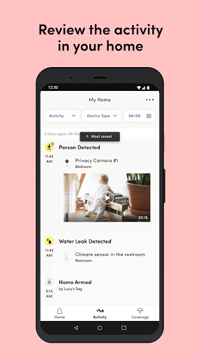 Kangaroo: Simple Home Security Screenshot 1