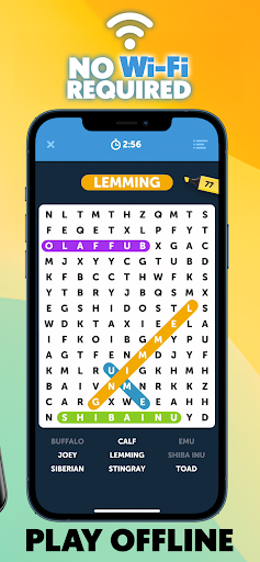 Infinite Word Search Puzzles Screenshot 3