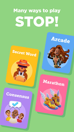 Stop 2 - Word Trivia Game Screenshot 10
